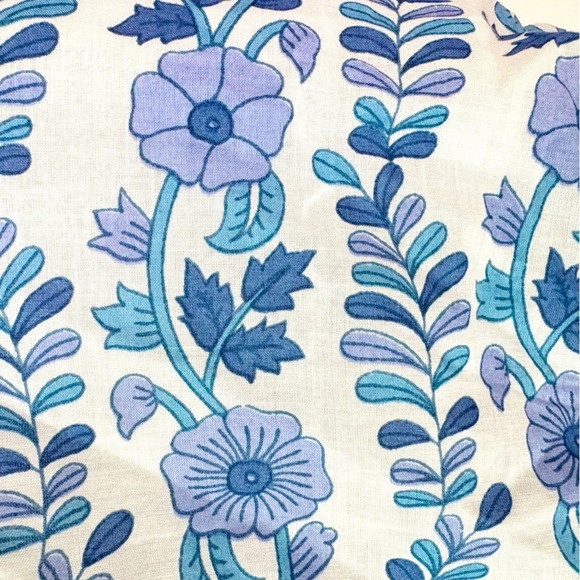 NWT Alix of Bohemia Silvie Iris Ivy Cotton Mini Dress Blue Size XS - Picture 8 of 15